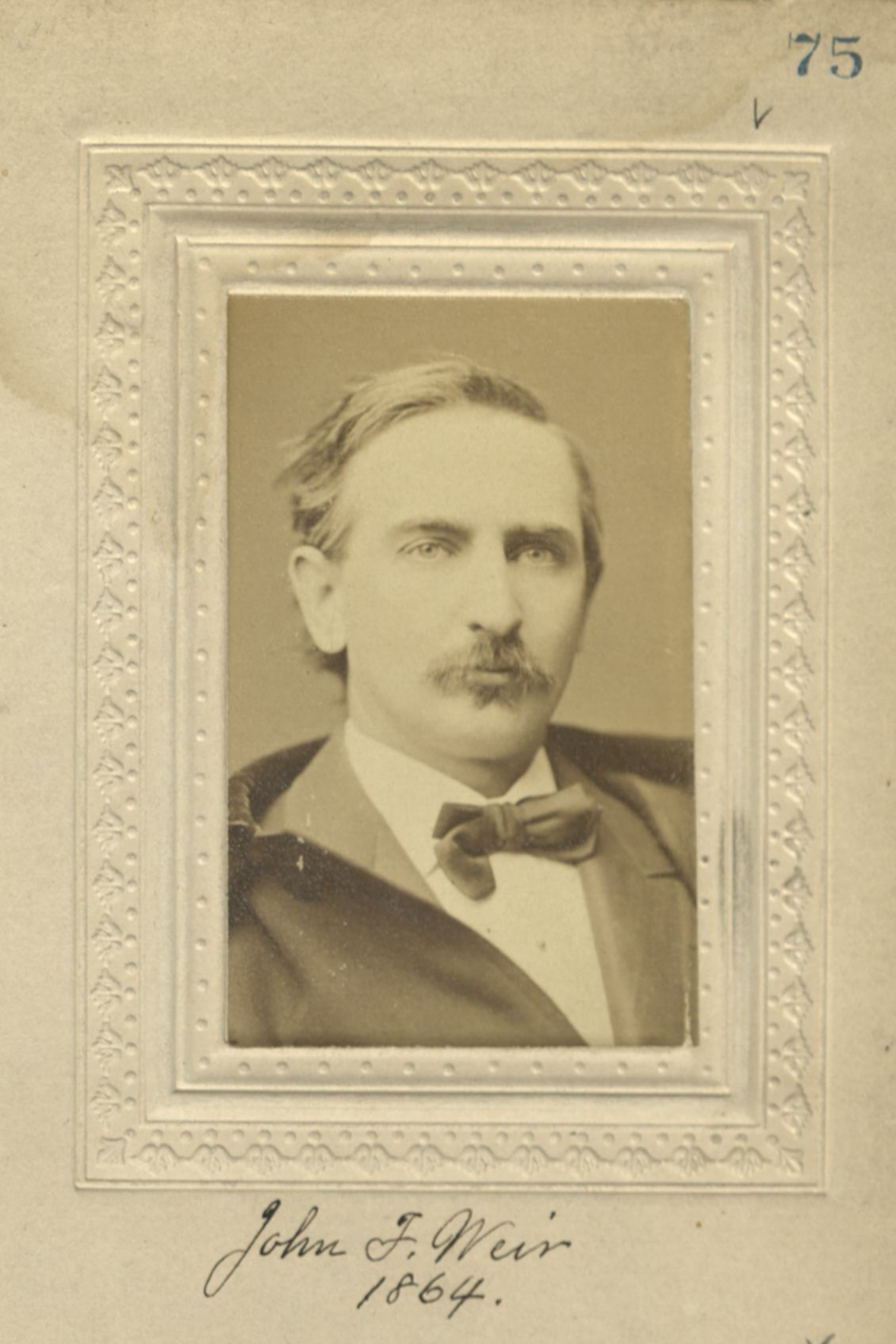 Member portrait of John F. Weir